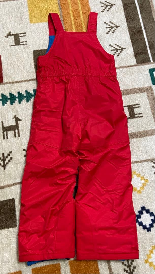 Burton kids スノーウエア　ジャケット　ビブパンツセット　5T 110