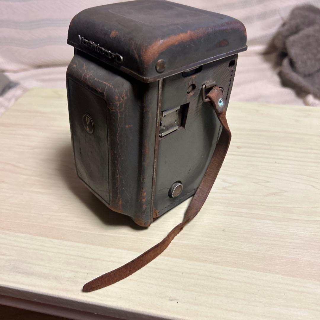 Yashica-D 二眼レフカメラ ストラップ付き