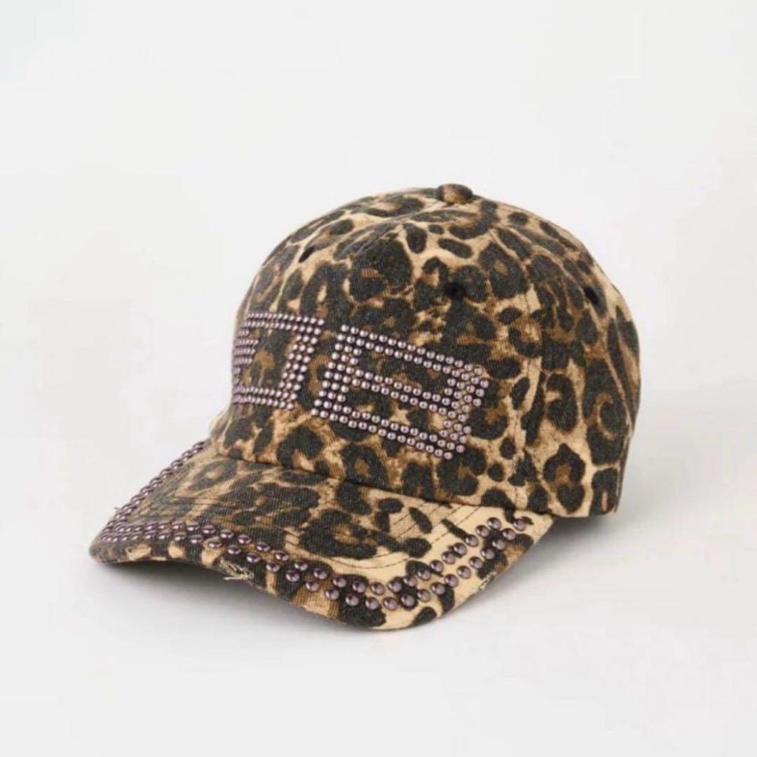 【新品】beeden ビーデンdamage cap キャップ ヒョウ柄 新作
