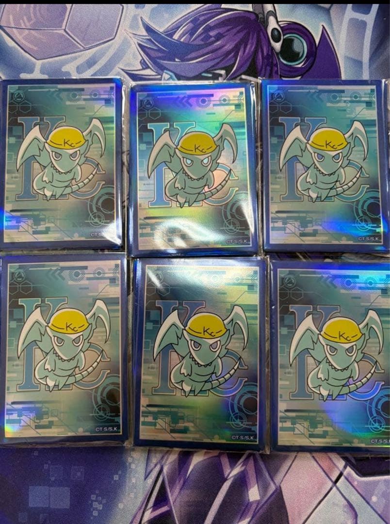 未開封　遊戯王　ちびブルーアイズ　スリーブ　10枚入り6パックセット 光沢