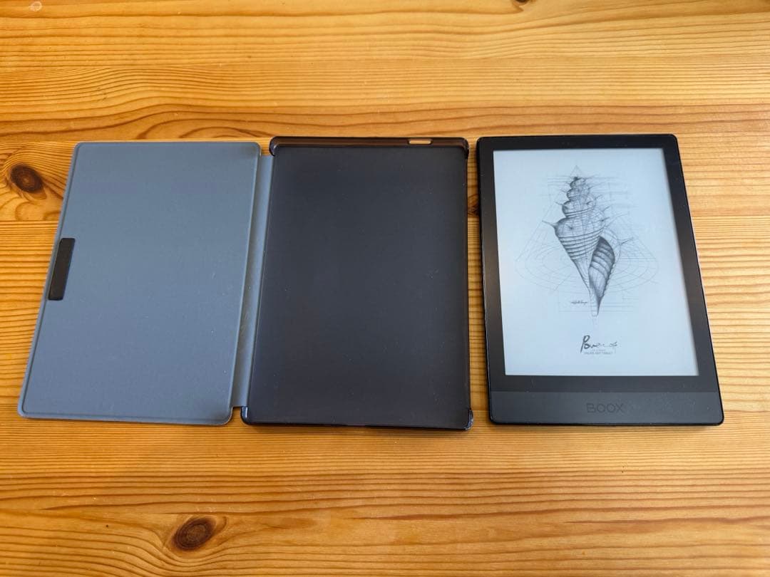 onyx boox poke3 純正ケース　純正保護フィルム