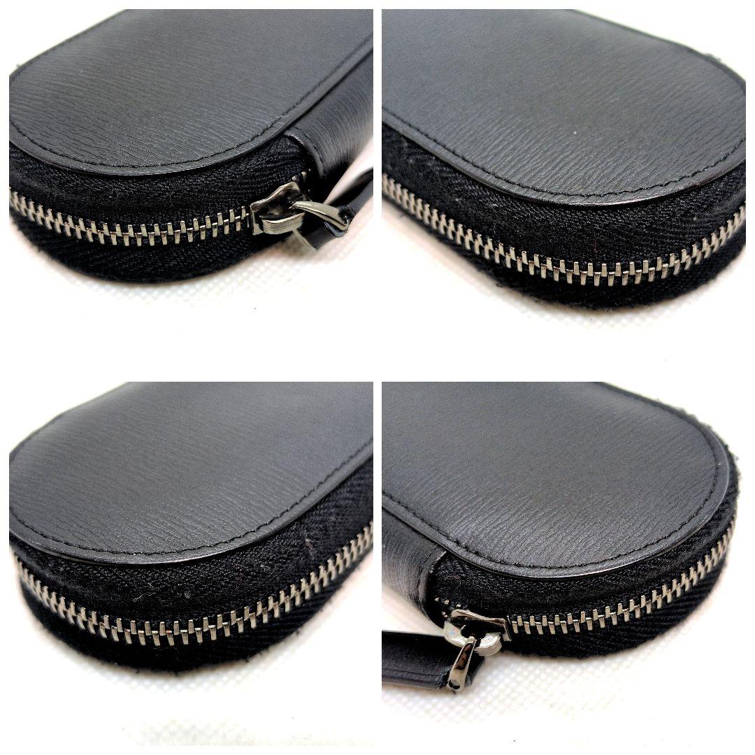 【美品】モンブラン　マイスターシュティック　ペンケース　ラウンドジップ　レザー