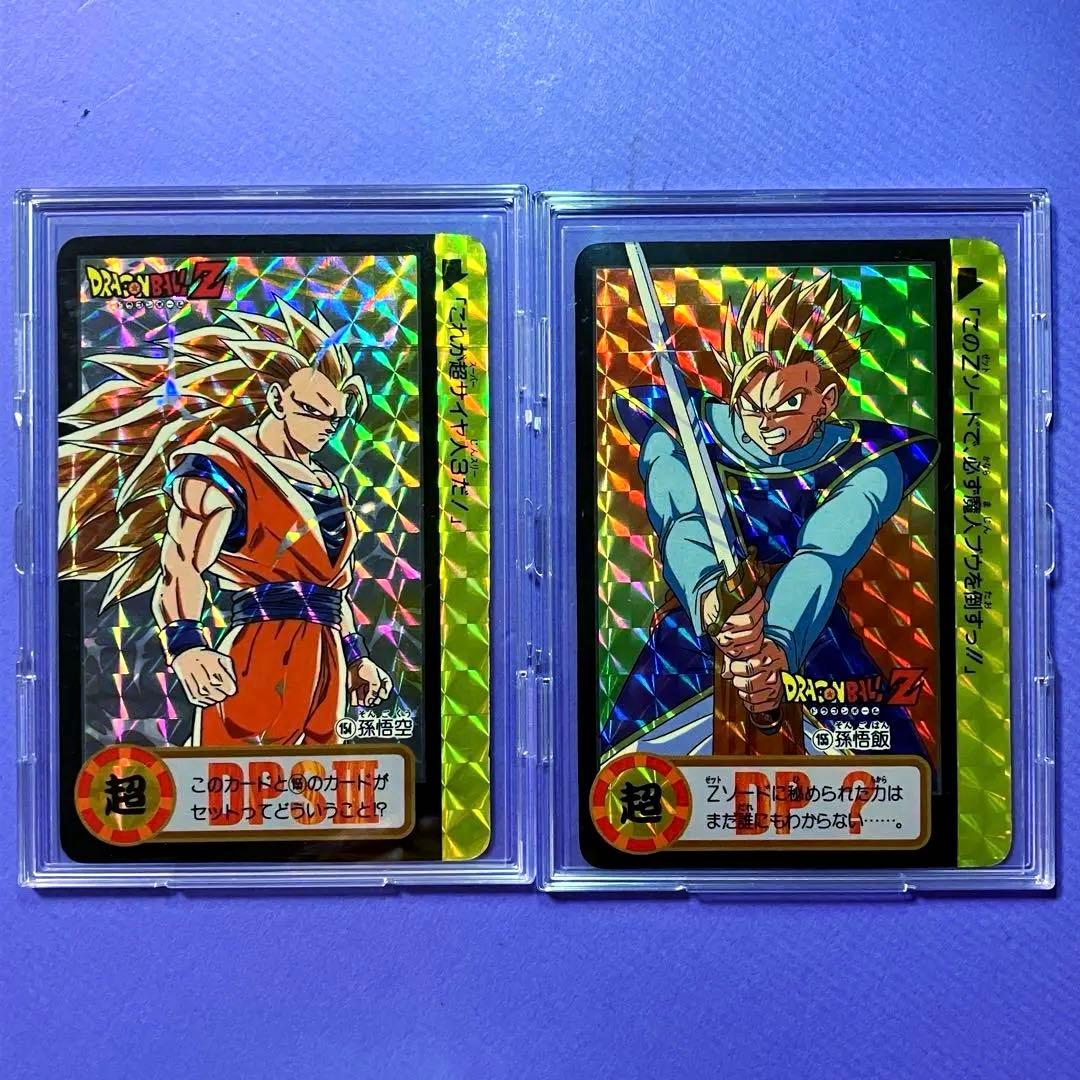 ドラゴンボール 本弾　10億枚突破記念 No.154孫悟空No.155孫悟飯