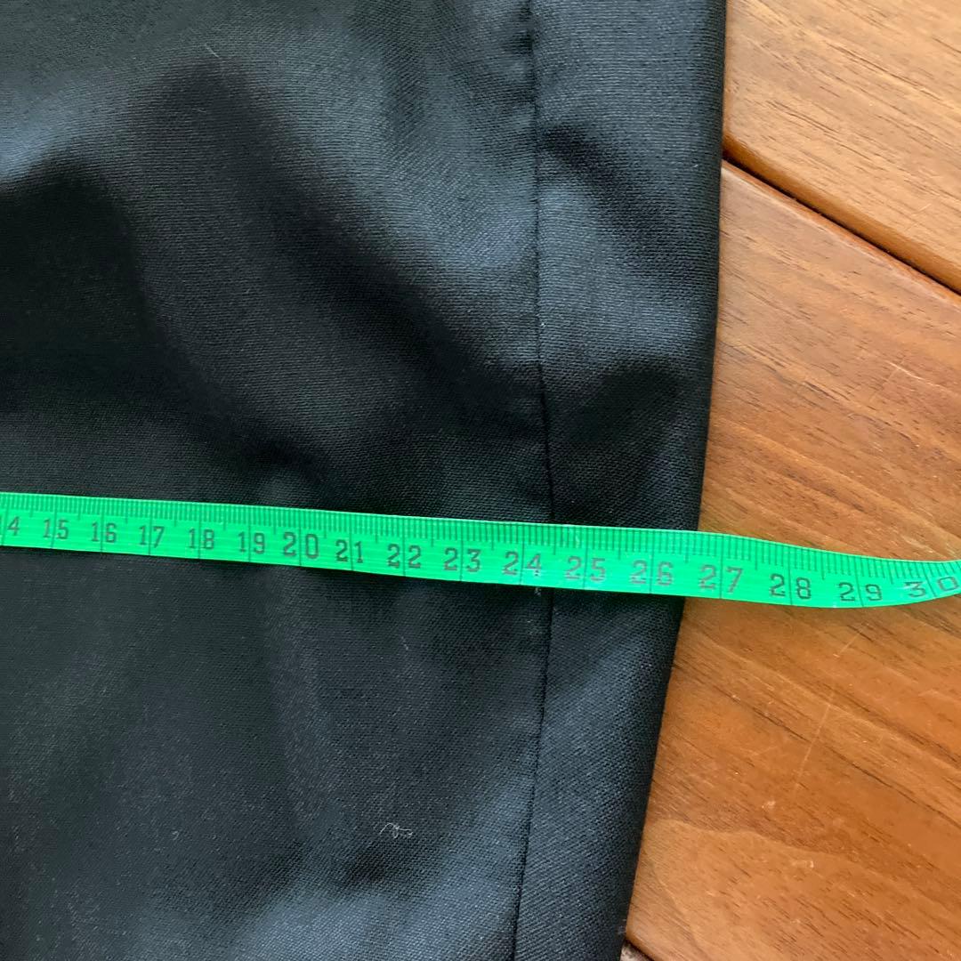 最終お値引きtheory ブラックパンツスーツ サイズ0