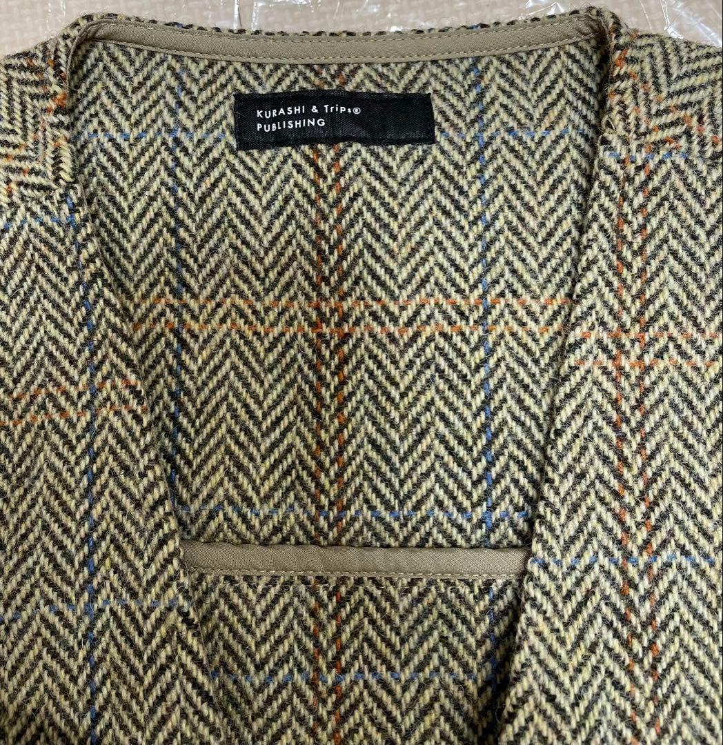 完売品KURASHI &Trips PUBLISHING ウールベスト