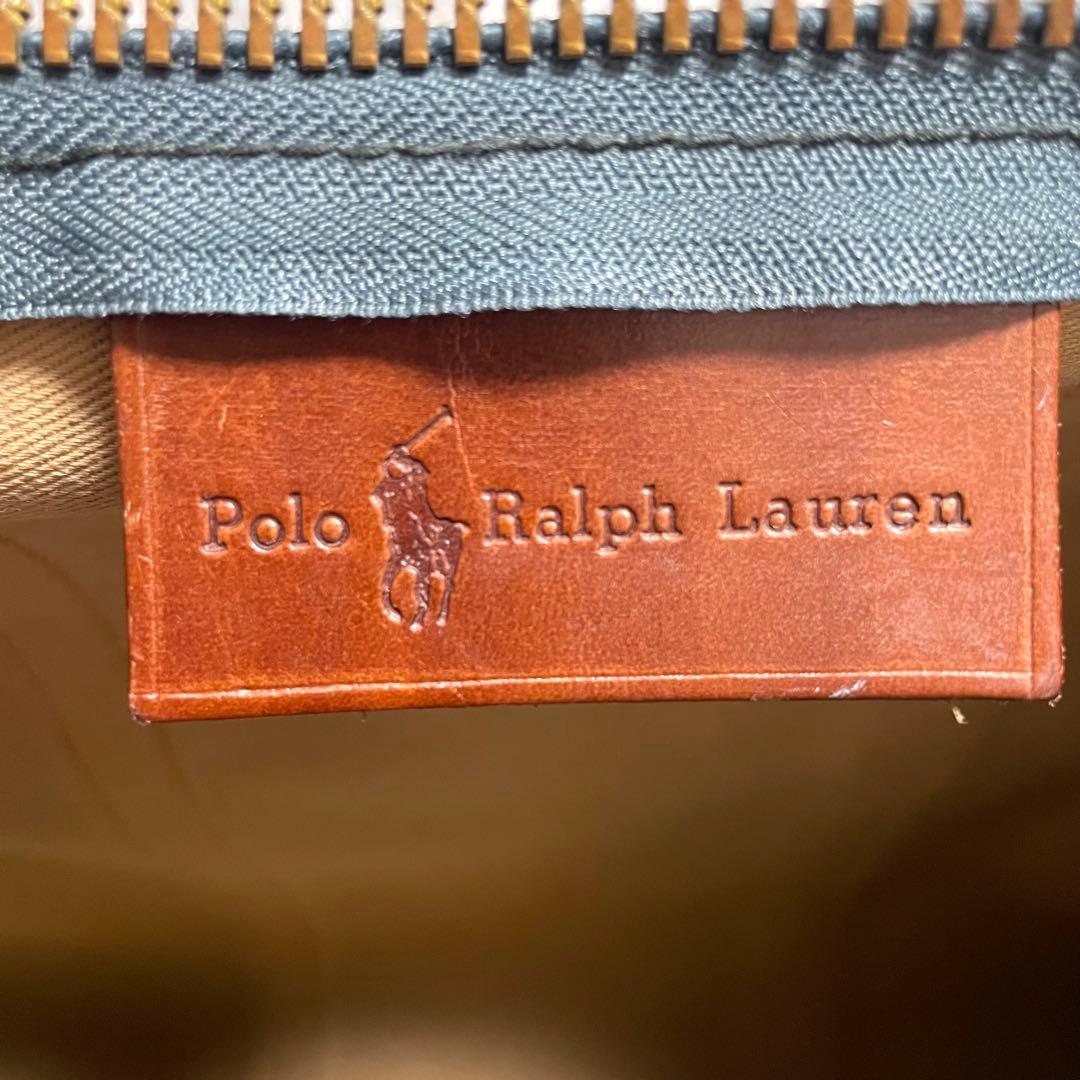 Polo Ralph Lauren ボストンバッグ チェック 大容量 ラージ
