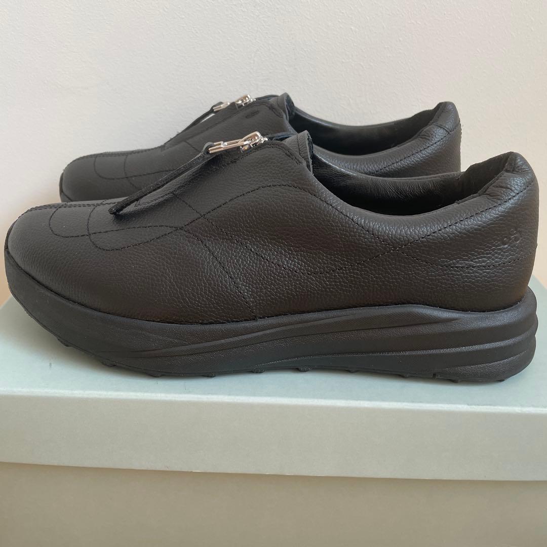 OAO SUNLIGHT CORE レザー スニーカージップビームス試着程度美品