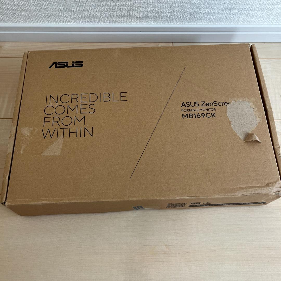 ASUS ZenScreen ポータブルモニター MB169CK