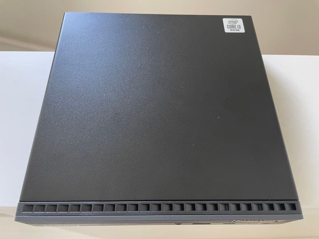 美品 Lenovo ThinkCentre M70q i3 第10世代 ミニPC