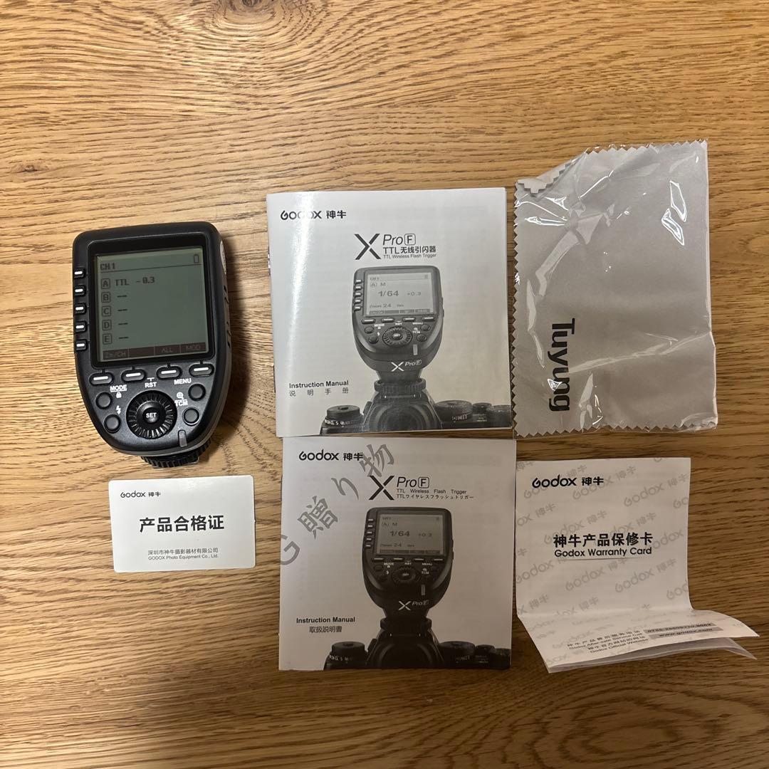 【富士フイルム】Godox TT350F ＆X pro Fのセット　ゴドックス