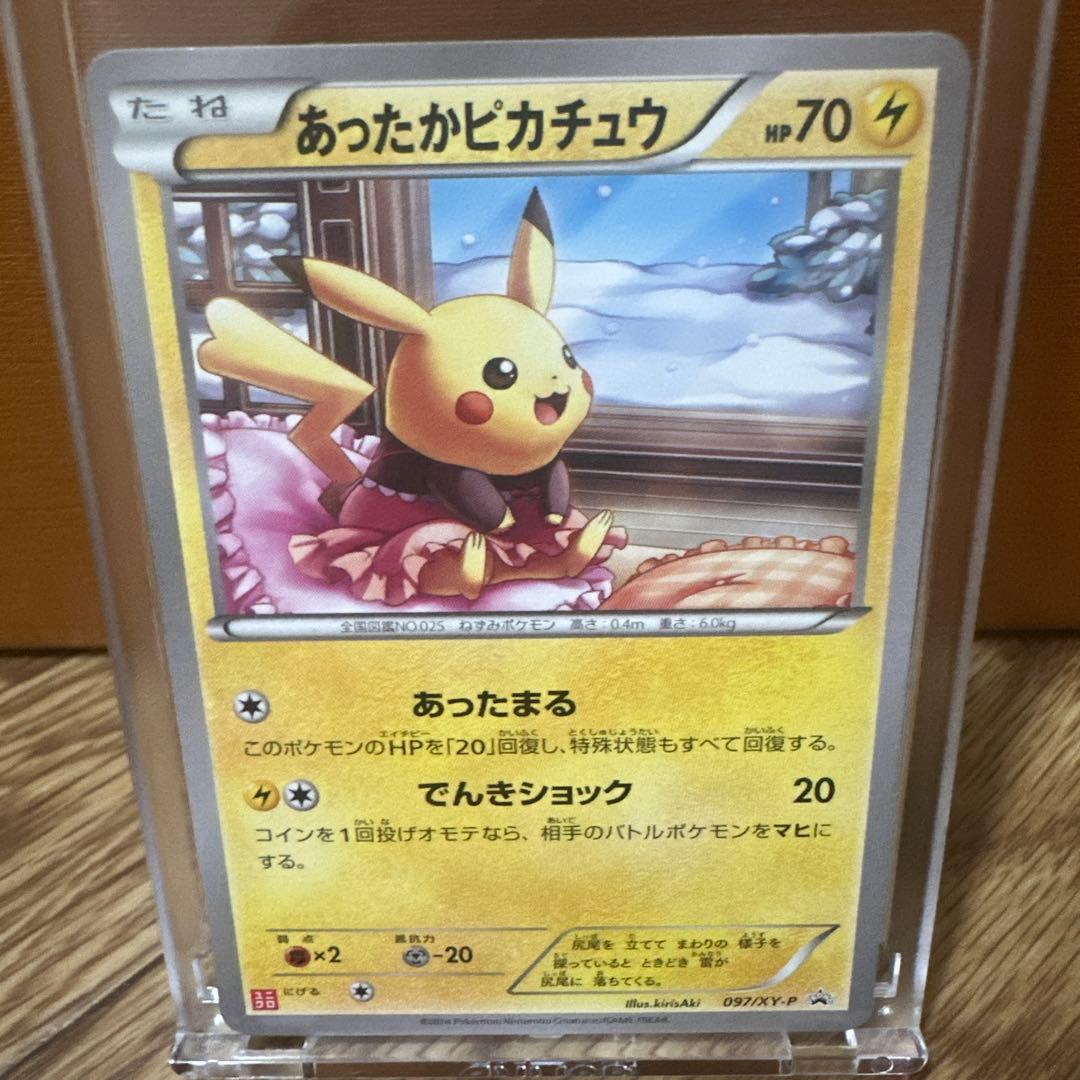 ぷ*ん様 《年末セール》おまけ2枚付き あったかピカチュウ：PROMO