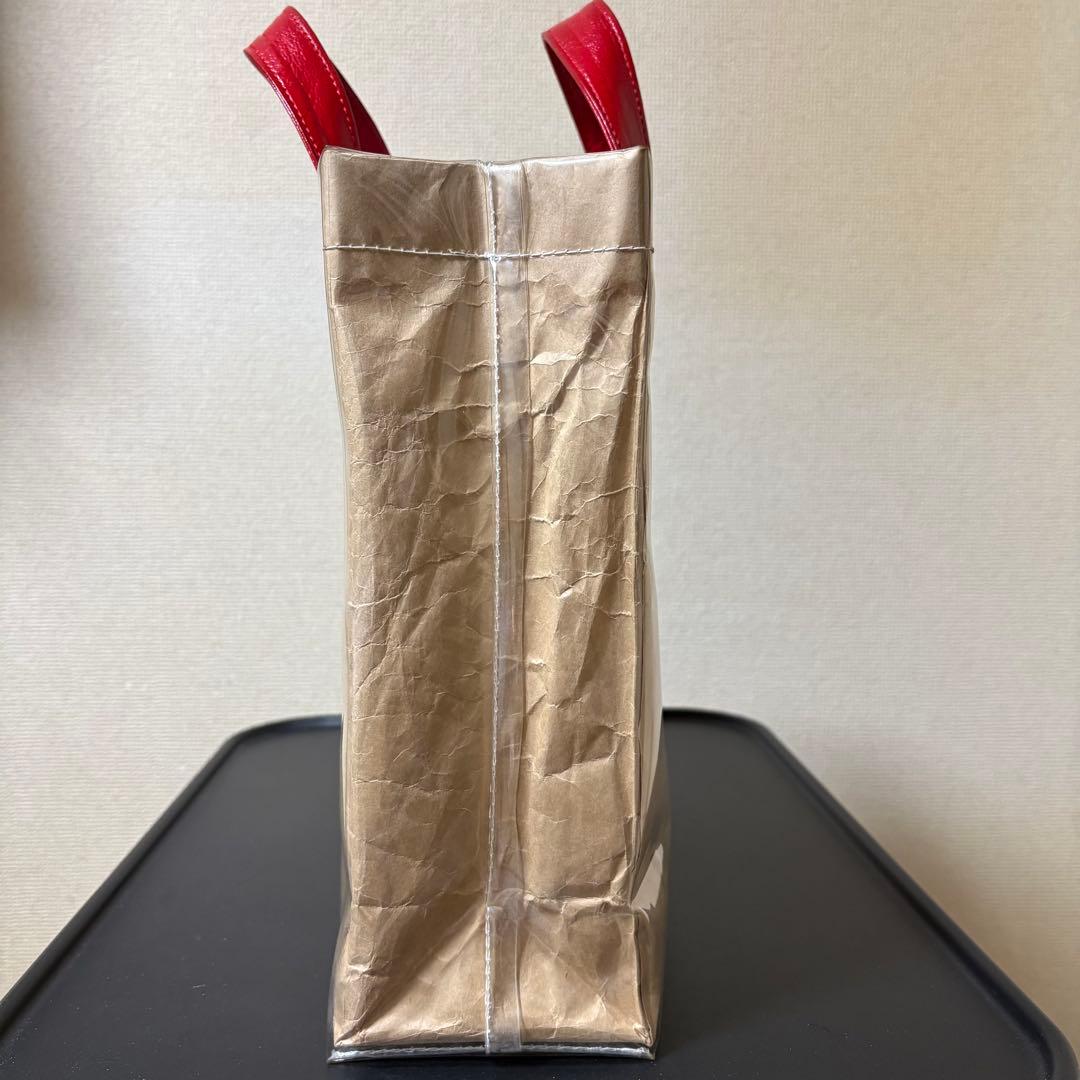 COMME des GARÇONS GIRL限定 PVC バック　レッド