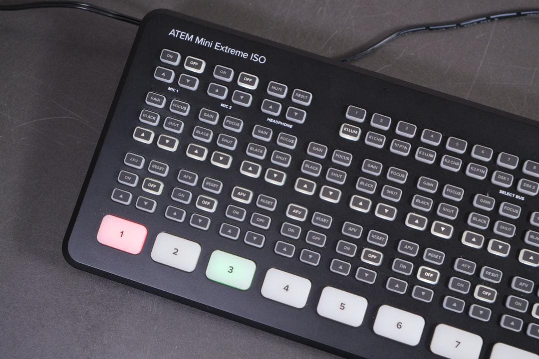 ATEM Mini Extreme ISO ケース付き ビデオスイッチャー