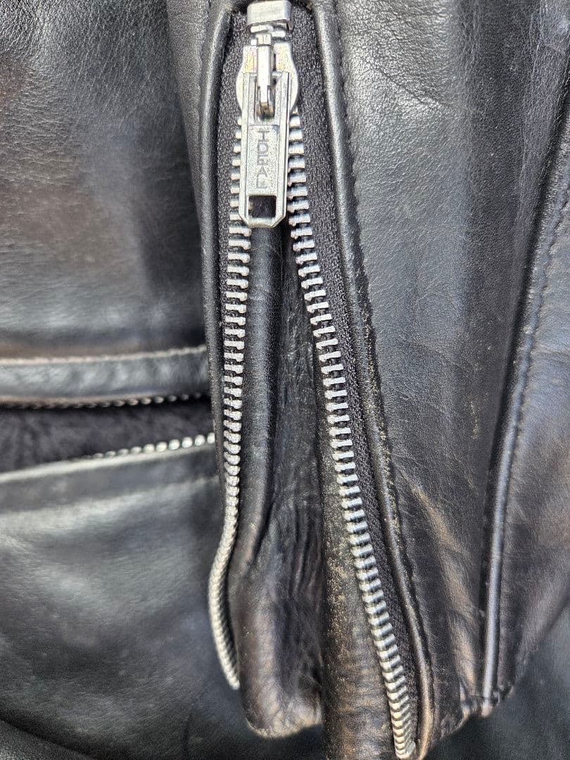 Schott 【人気ブランド】 　シングルレザー ジャケット 　ブラック