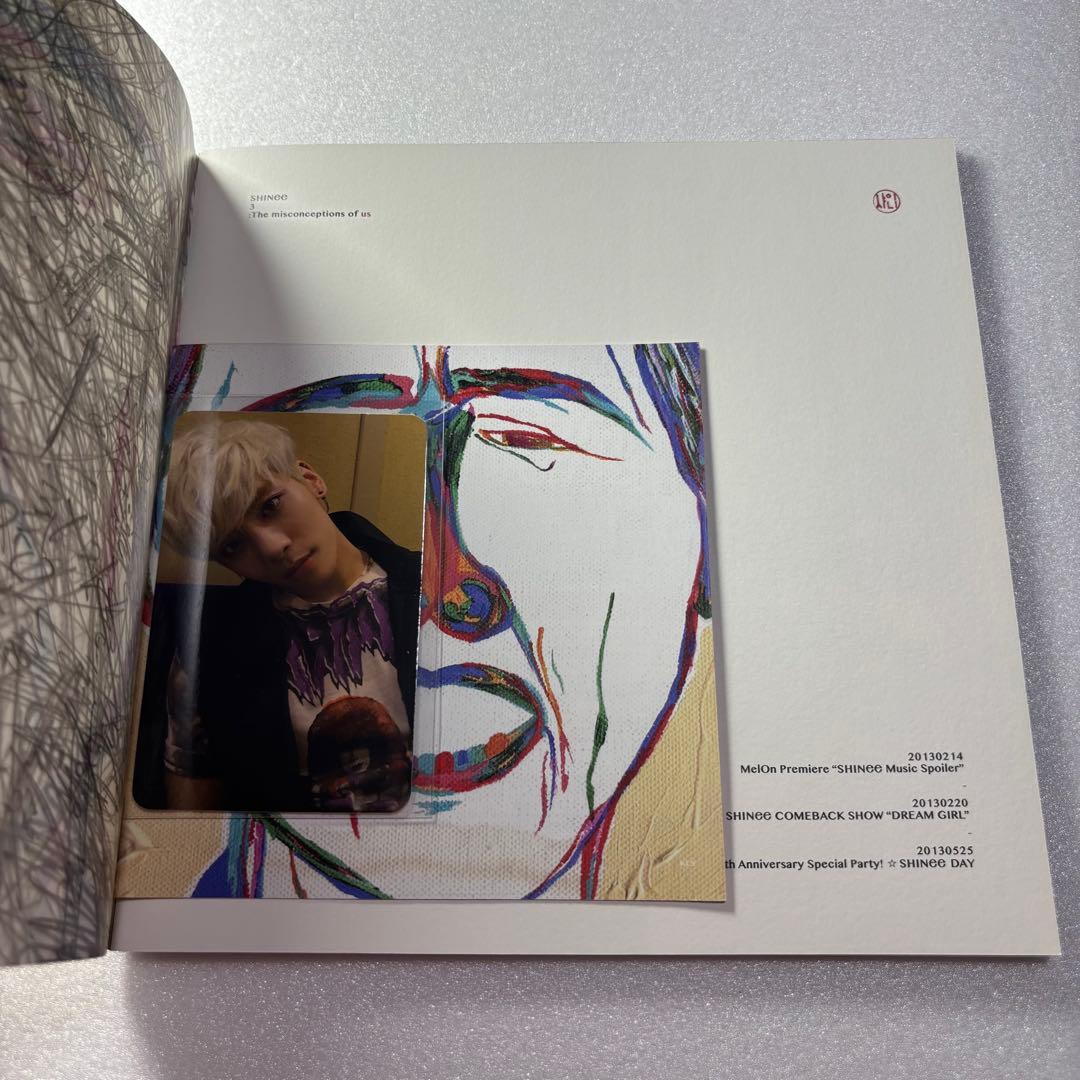 ジョンヒョン トレカ The Misconceptions of Us CD