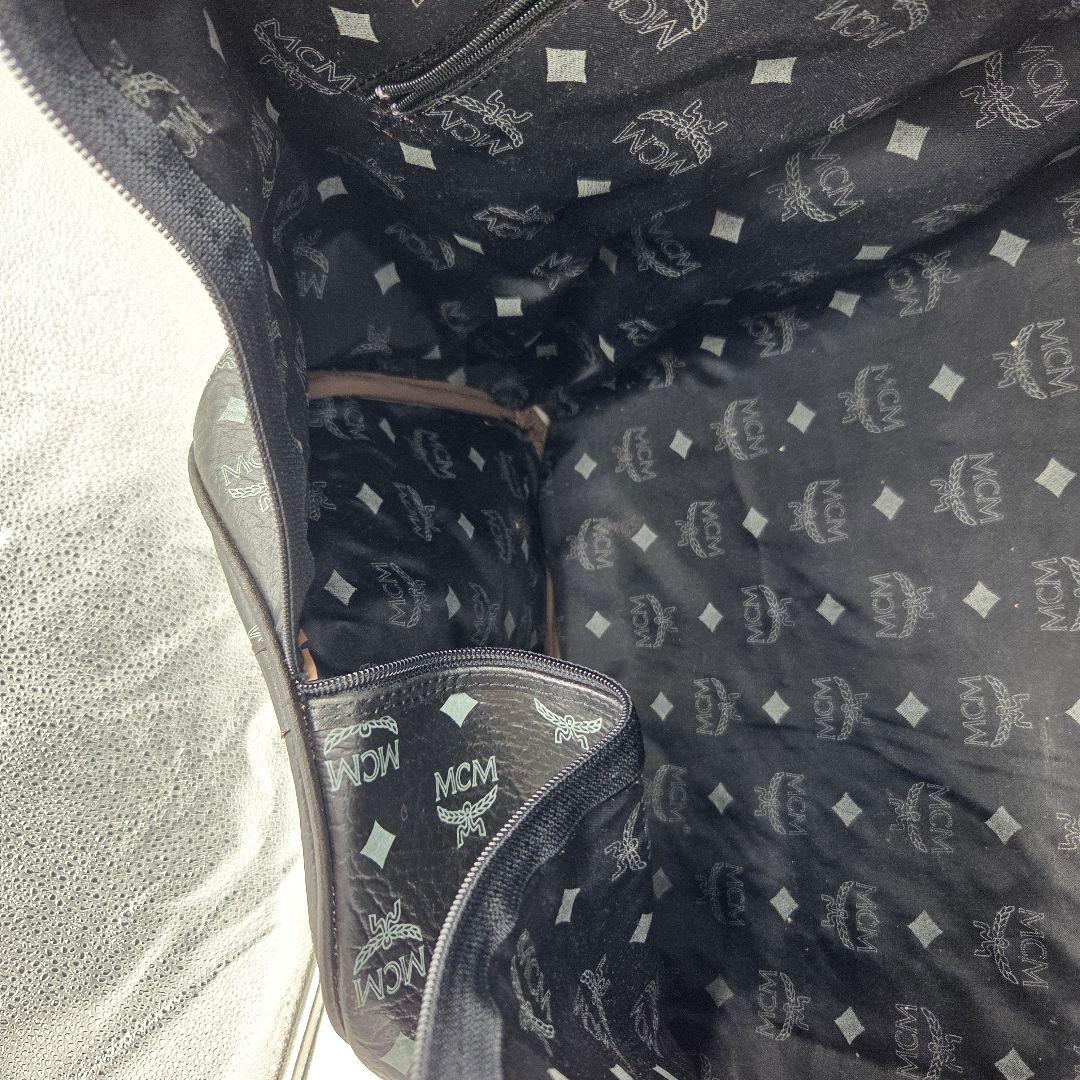 MCM ブラック ボストンバッグ