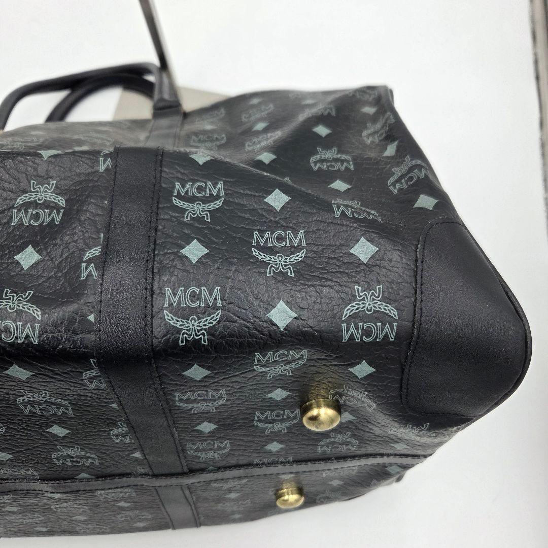 MCM ブラック ボストンバッグ