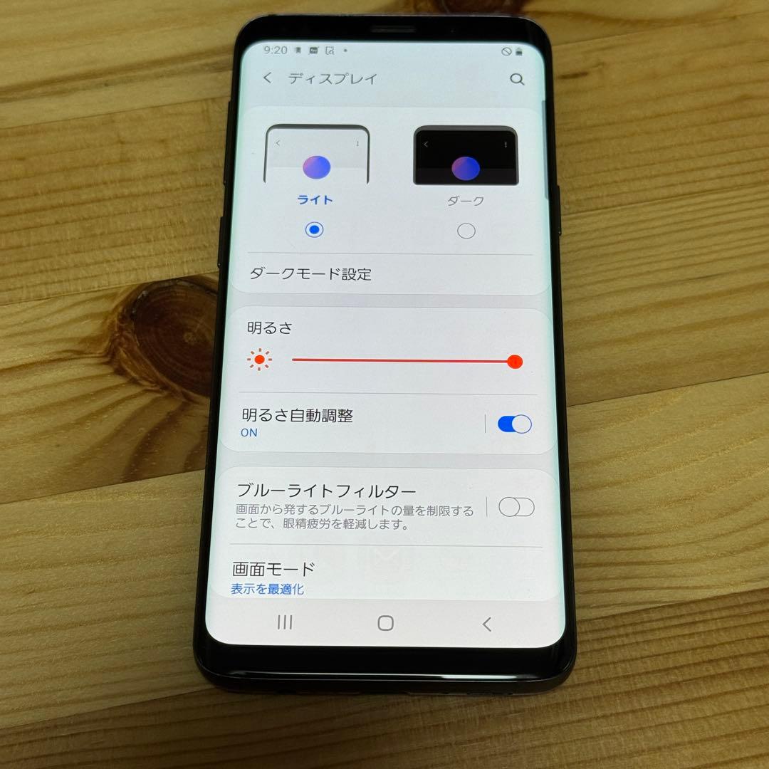 6435 Galaxy s9 SIMフリー美品