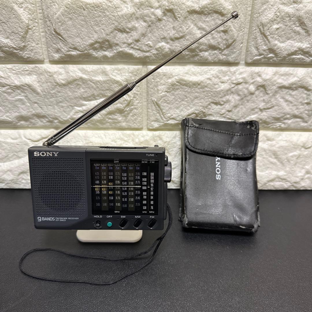 美品　SONY FM/MW/SW レシーバー ICF-SW23 動作確認済