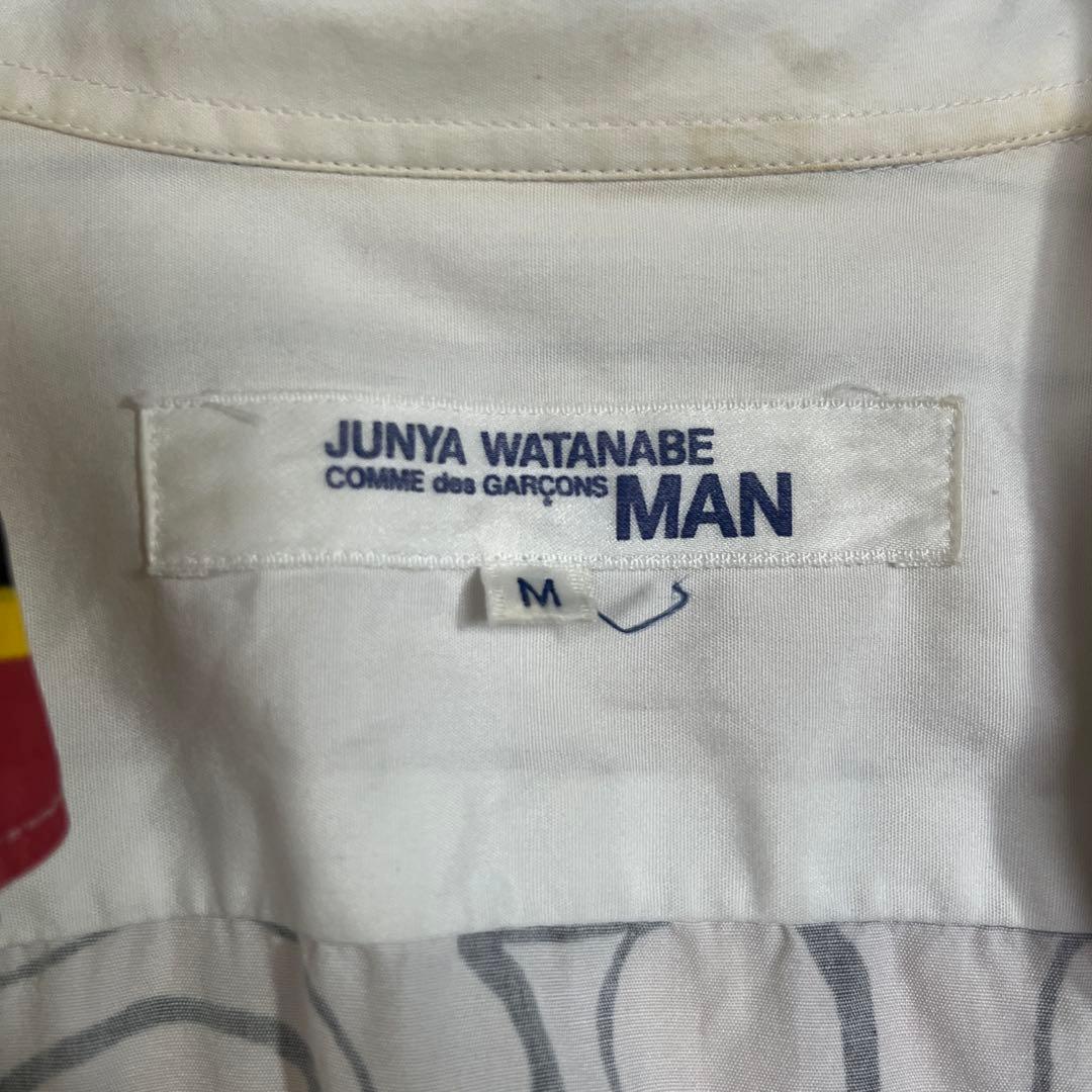 JUNYA WATANABE アートデザイン 長袖シャツ　M