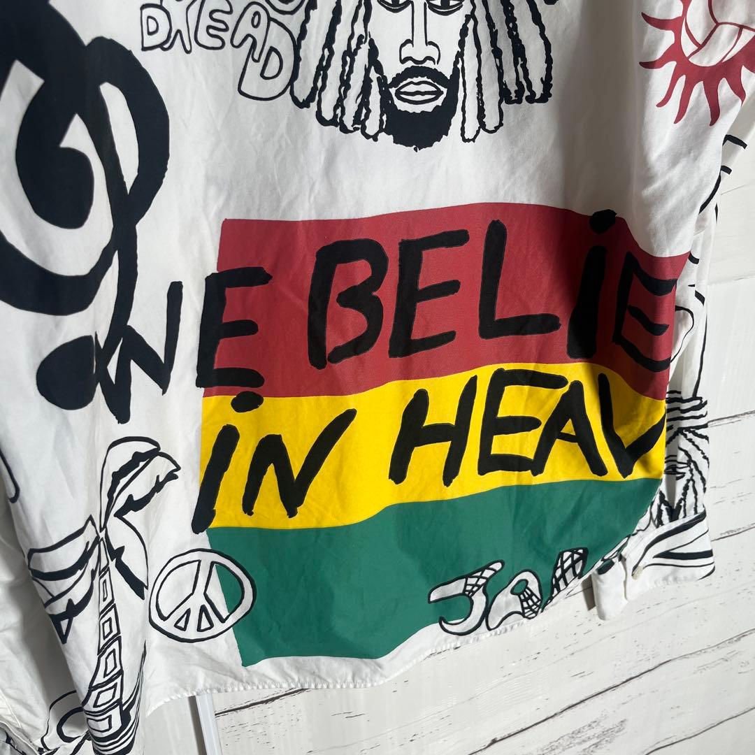 JUNYA WATANABE アートデザイン 長袖シャツ　M