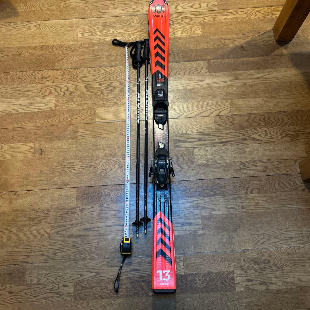 Völkl Race Tiger スキー板140cm/ストック95cm