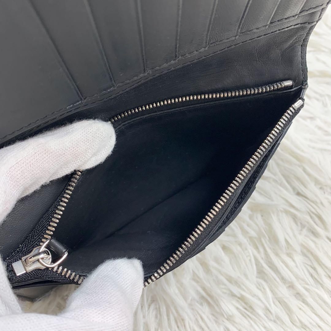 【✨美品✨】 バレンシアガ 長財布 エブリデイ レザー ブラック