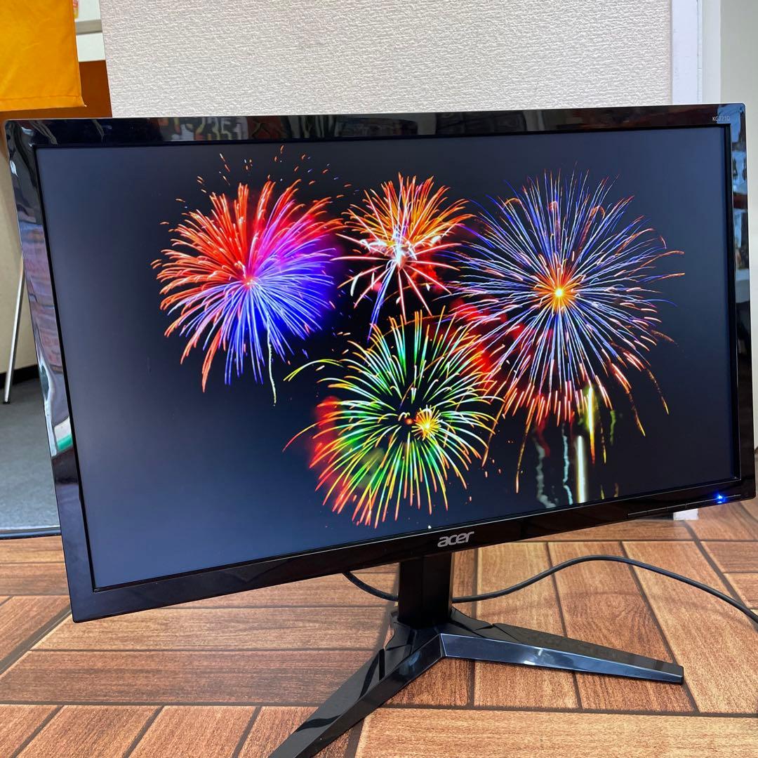 【値下げ】acer KG221Q ゲーミングモニター　21インチ　ブラック
