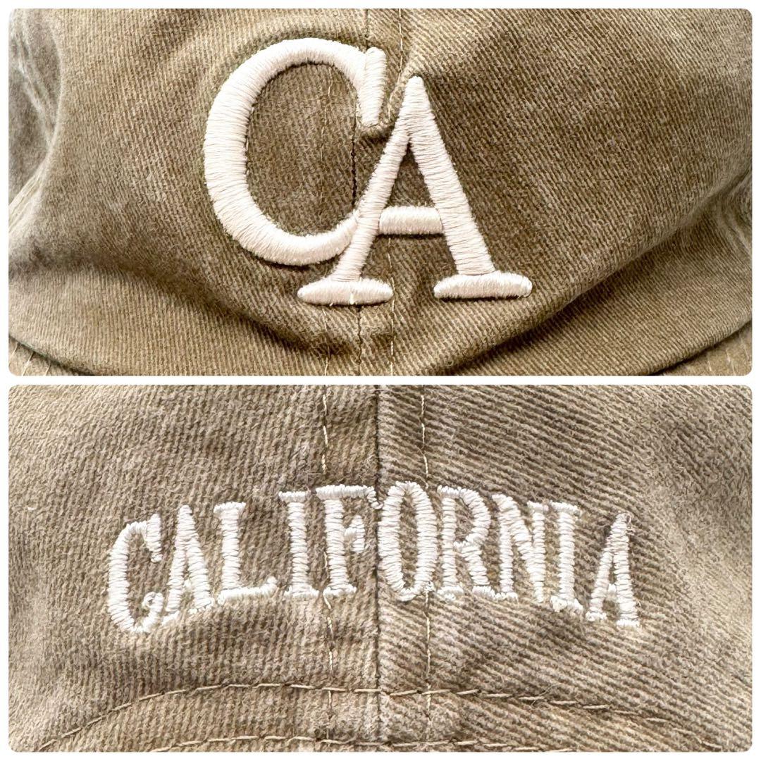 アパルトモン GOOD GRIEF！CA WASHED CAP ベージュ 刺繍