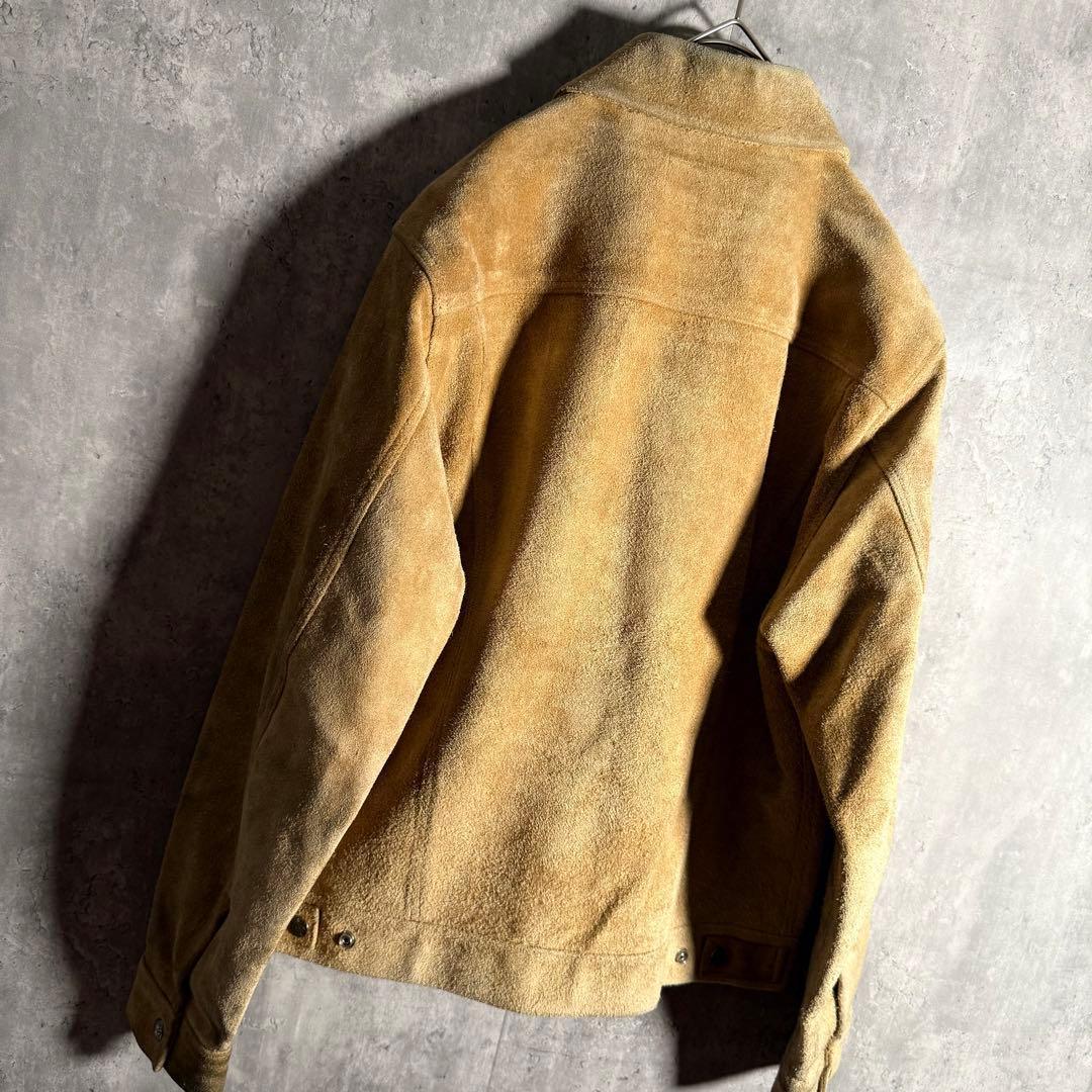 ⭐️希少⭐️ワコマリア スウェードトラッカージャケット 日本製 L〜XL相当 非売品