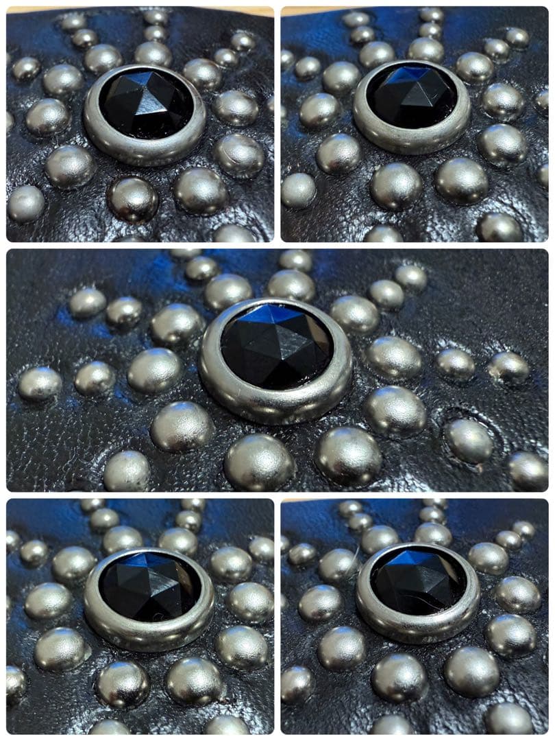 ⭐️美品⭐️HTC⭐️ピーナッツオーバーレイベルト⭐️ スティングレイ⭐️黒⭐️36