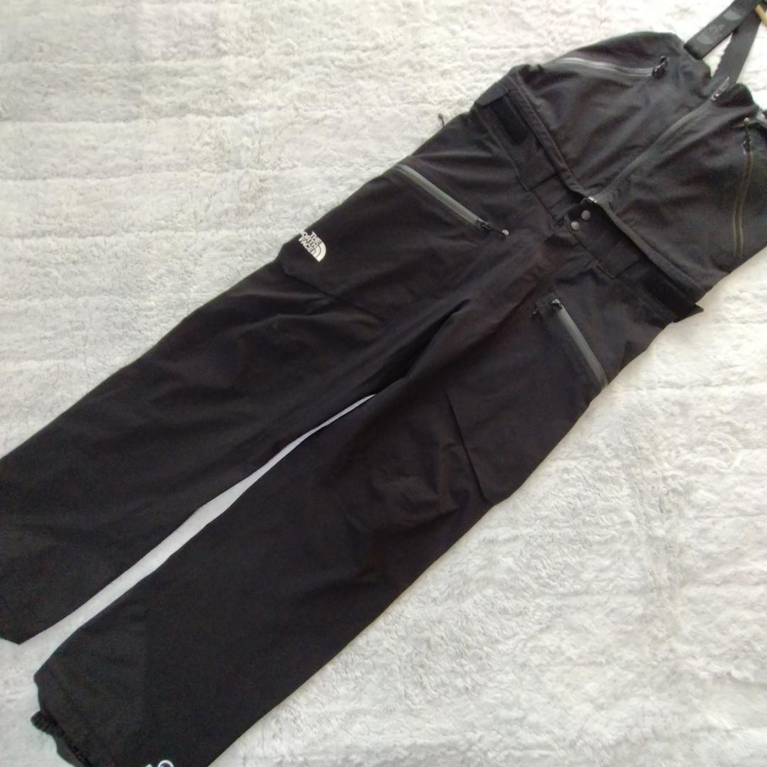 ザノースフェイス ビブパンツ　XL　黒　GORETEX　STEEP SERIES