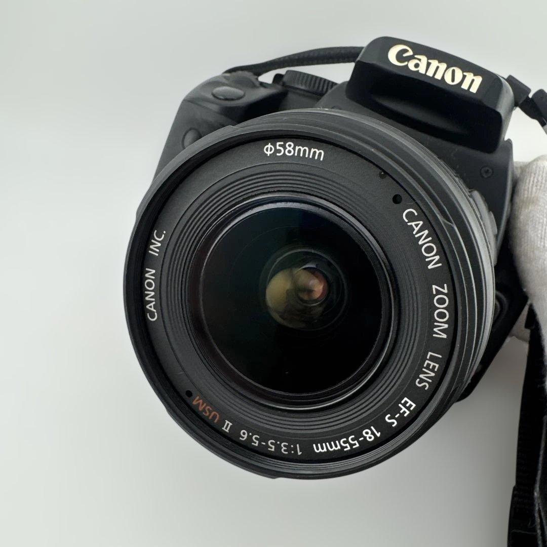 実写美⭕️【動作確認済み】Canon DS126151 一眼レフカメラ レンズ付