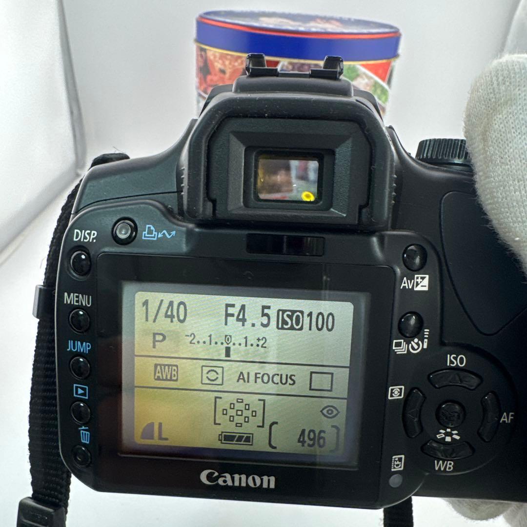 実写美⭕️【動作確認済み】Canon DS126151 一眼レフカメラ レンズ付