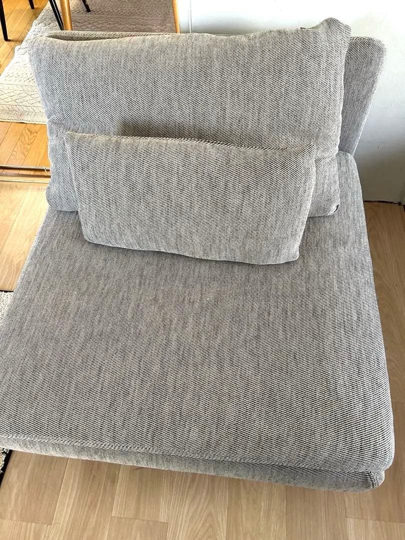 IKEA ソーデルハムン　1人掛け　ヴィーアルプ ベージュ/ブラウン