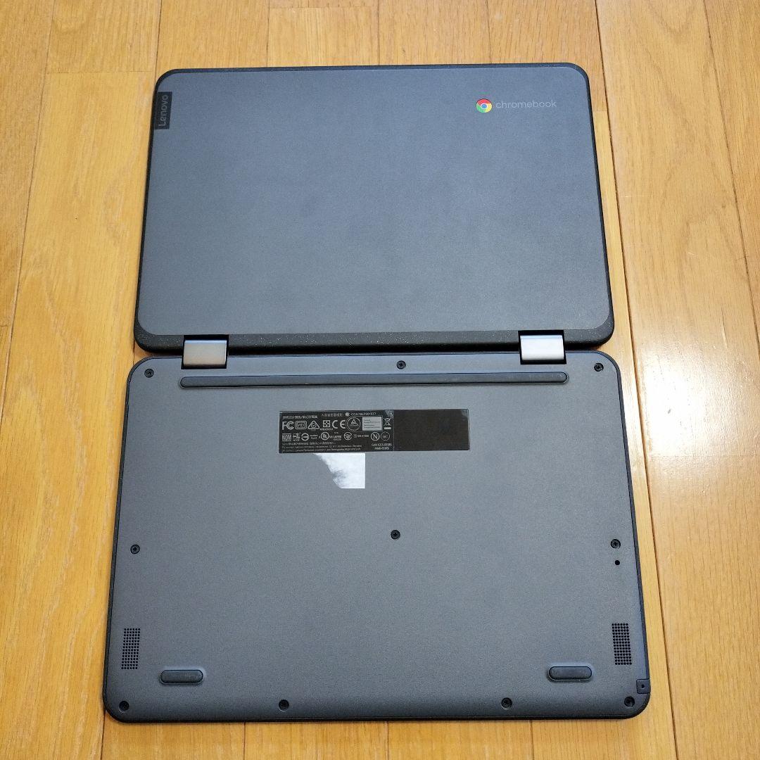 Lenovo 300e Chromebook Gen 3　充電ケーブル付属
