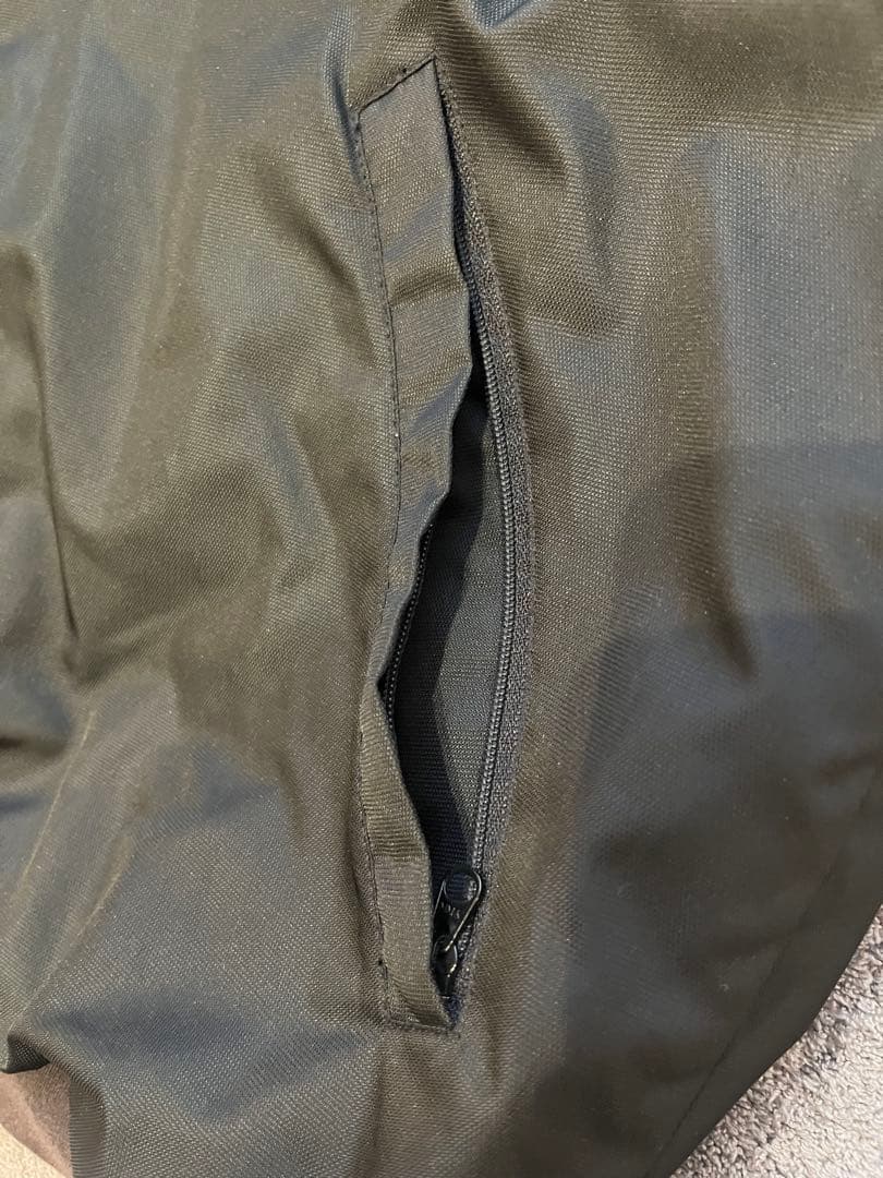 90s Nike 銀タグ フード付きナイロンジャケット XL ブラック