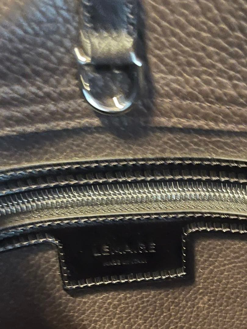 N*r様 LEMAIRE BELTED TOTE BAG ダークブラウン