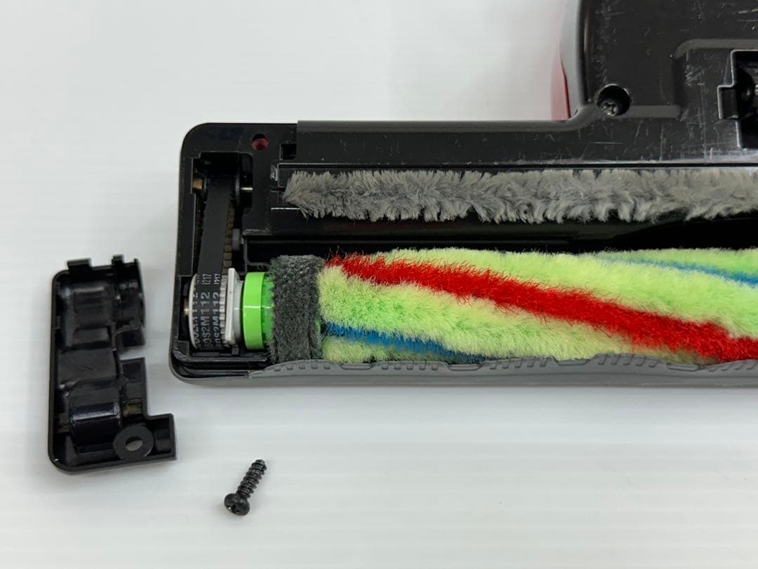 希少　赤レッド　動作保証品　日立　掃除機　綺麗　ヘッド　回転ブラシ　D-AP37