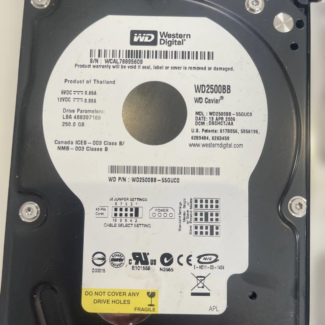 Western digital HDD セット