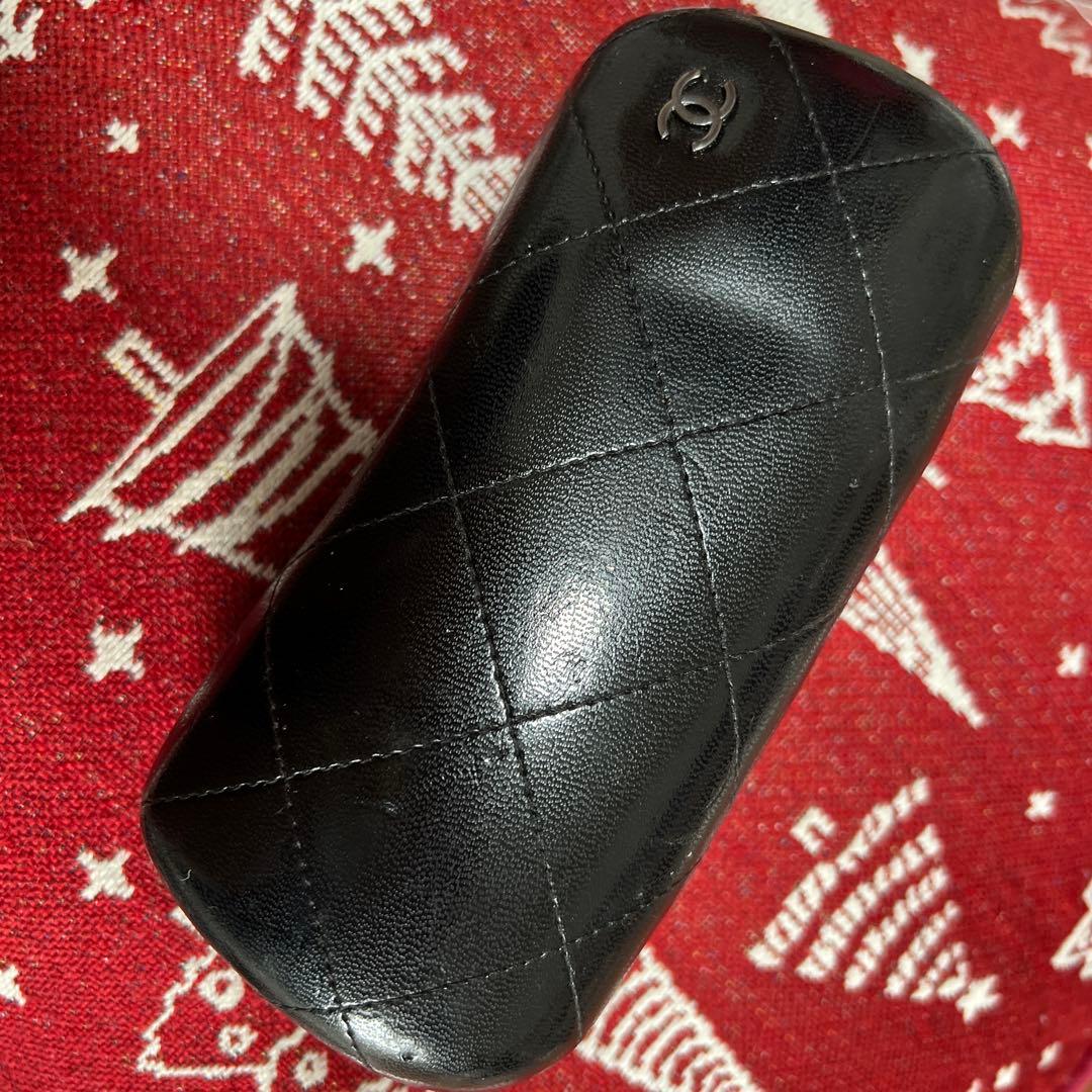 CHANEL サングラス べっ甲風 リボン ココマーク ブラウン 茶　シャネル