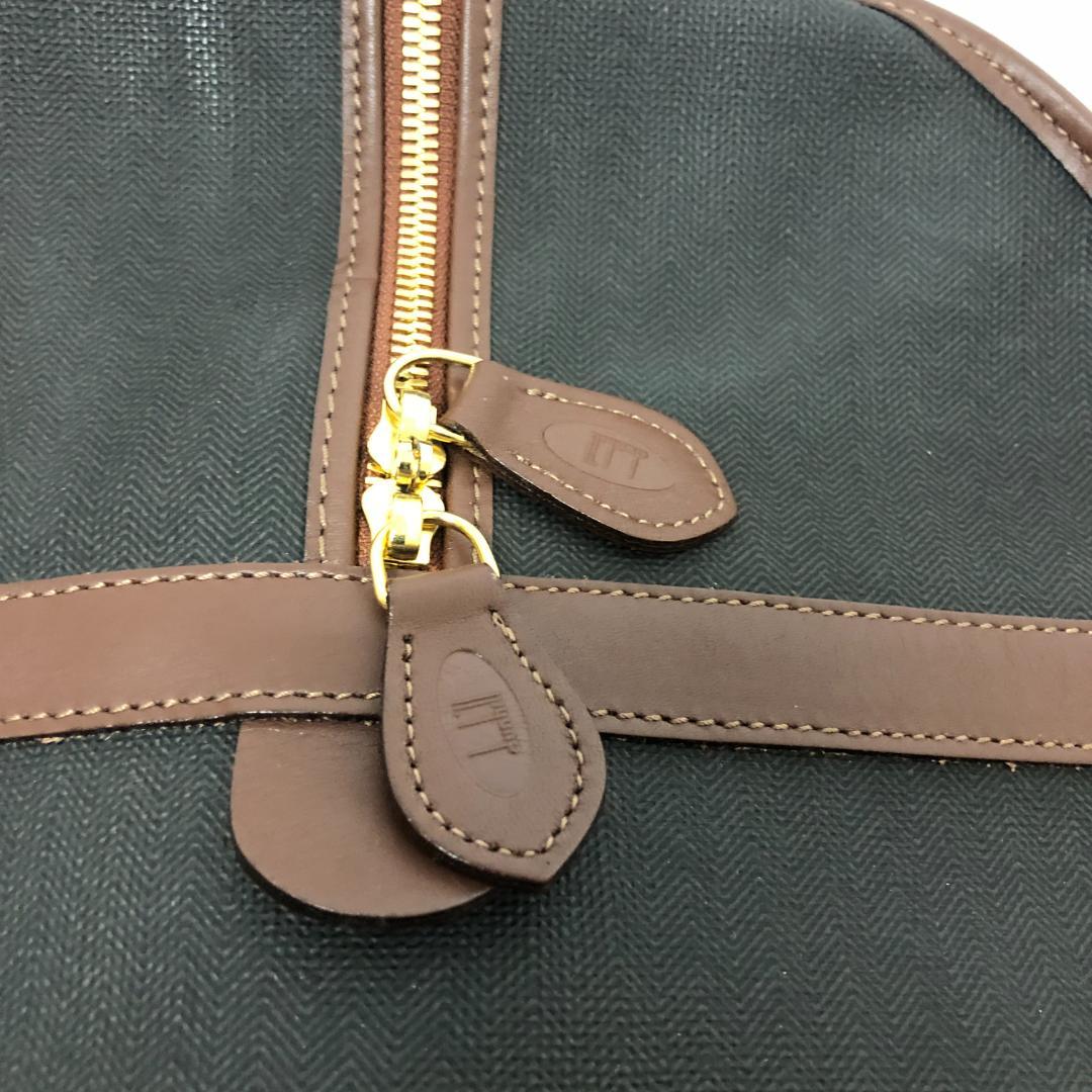 【美品】dunhill ボストンバッグ ダンヒル 旅行バッグ　6018