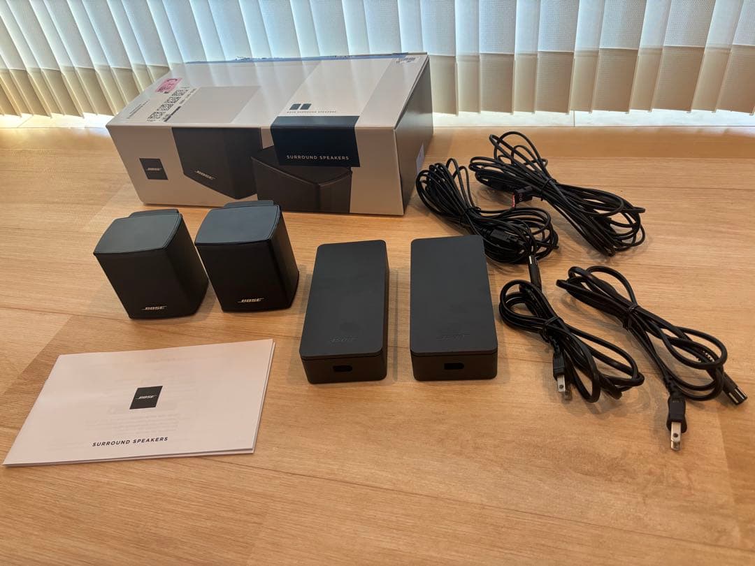 BOSE SURROUND SPEAKERS サラウンドスピーカブラック