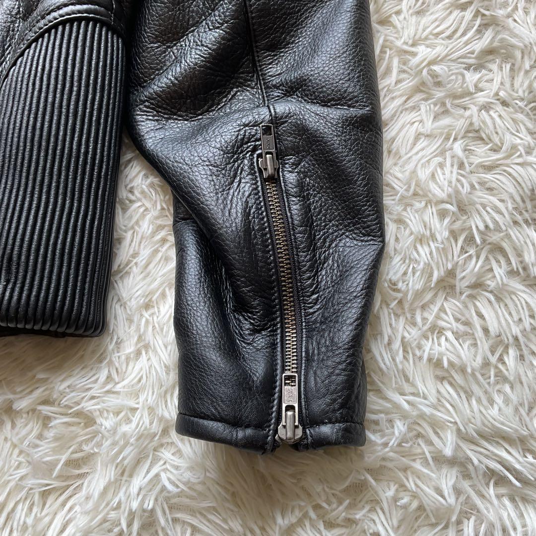 美品✨ハーレーダビッドソン　レザージャケット　シングルライダース　M 黒　現行