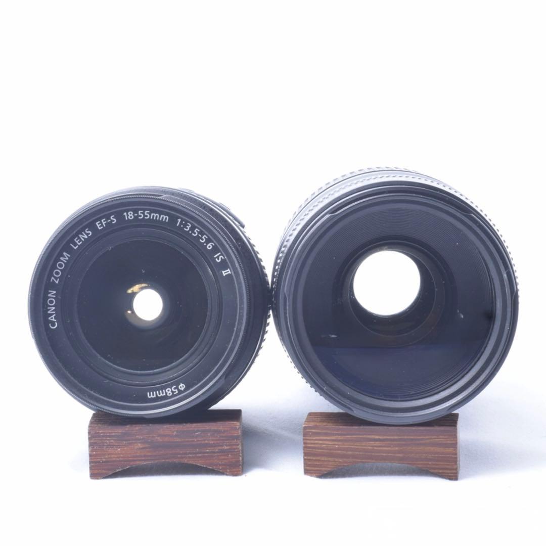 ☘️近〜遠距離対応☘️Canon Kiss X7i Wレンズセット✨