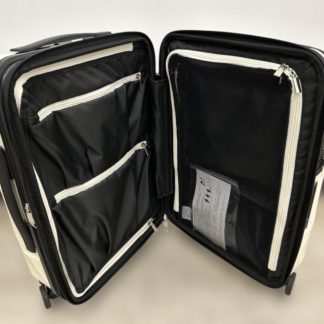 506533 [トラベリスト]スーツケース ジッパーキャリー 機内持ち込み35L