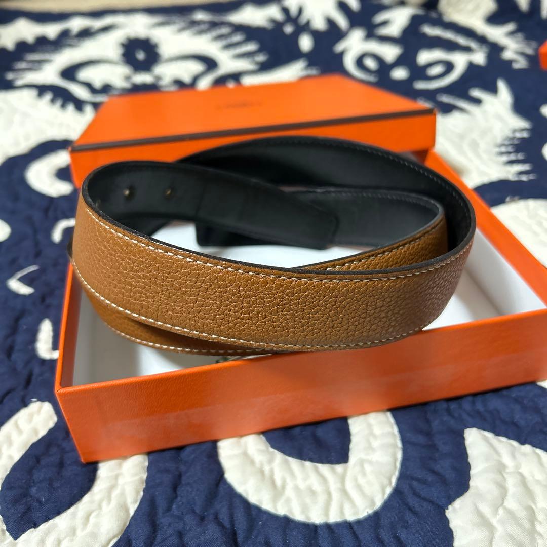 HERMES ／コンスタンス　リバーシブルレザー ベルト