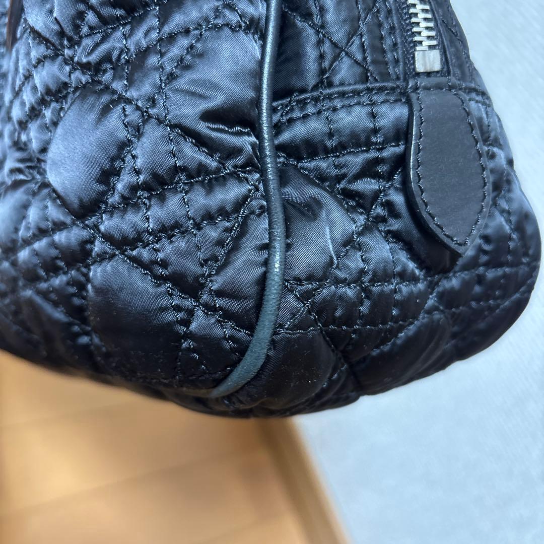 Dior ブラック カナージュ キルティング ハンドバッグ