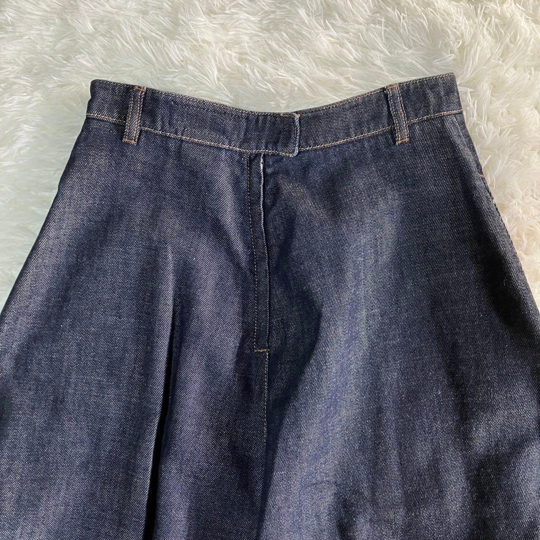 美品 Max Mara WEEKEND スカート デニム ラインストーン