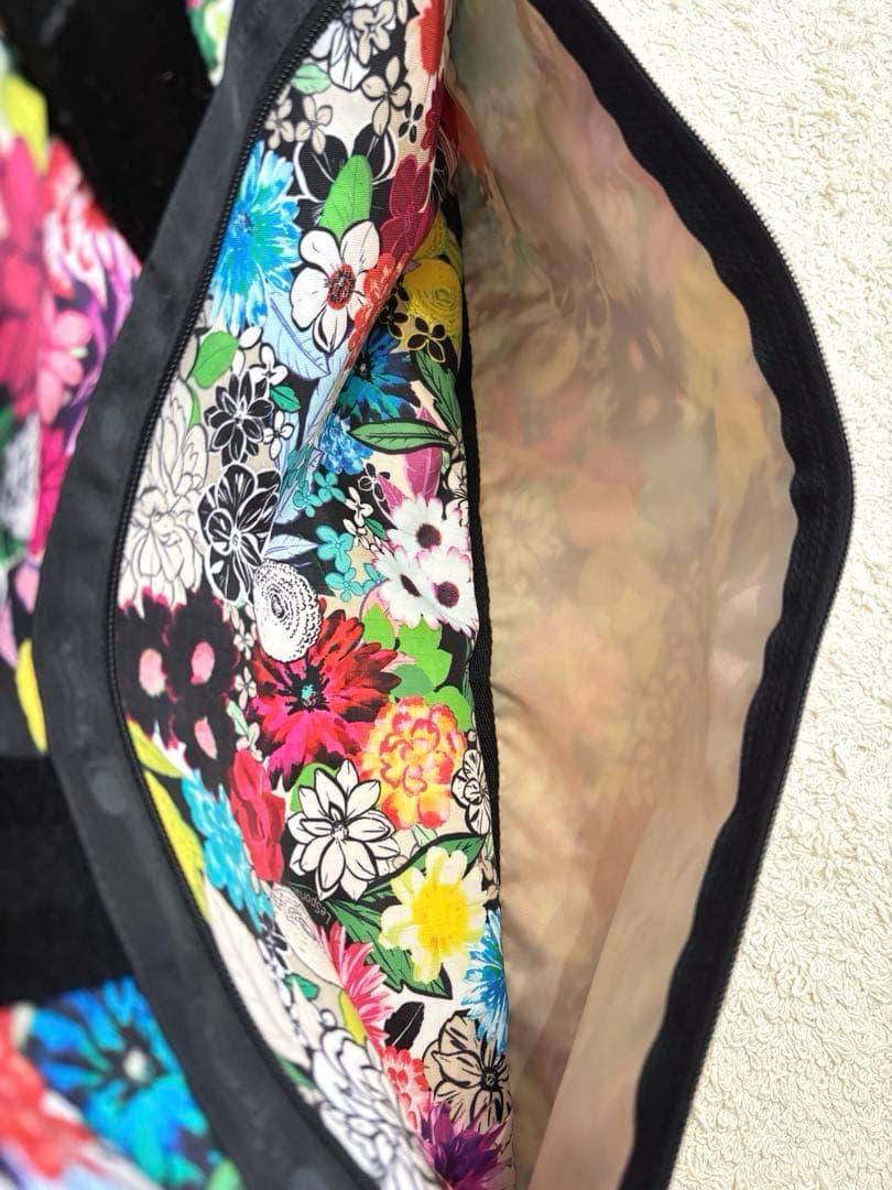 【未使用】LESPORTSAC レスポートサックボタニカル柄 ボストンバック